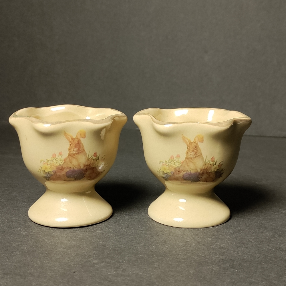 STONEWARE EGG CUPS⭐